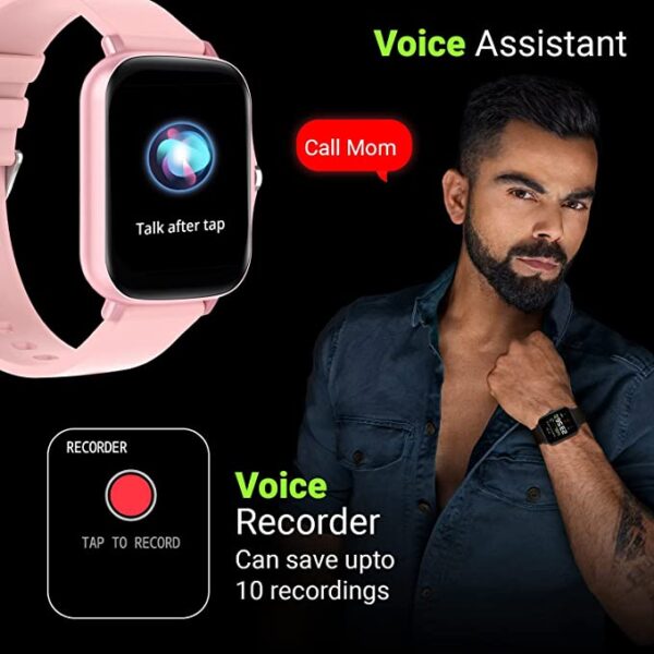 Fire-Boltt Beast Pro Bluetooth Calling 1.69 Smart Watch (Pink) 6