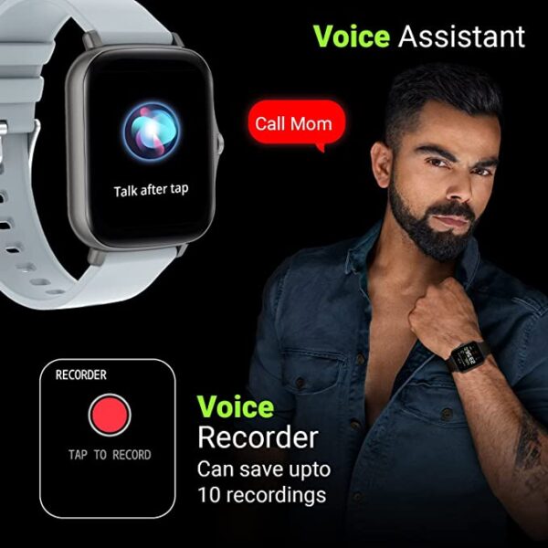 Fire-Boltt Beast Pro Bluetooth Calling 1.69 Smart Watch (Grey) 6