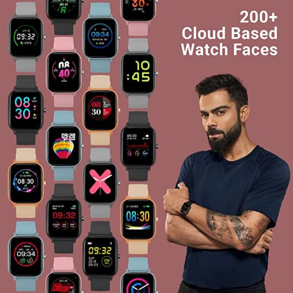 Fire-Boltt SpO2 Full Touch 1.4 inch Smart Watch (Pink) 6