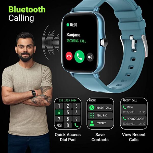 Fire-Boltt Beast Pro Bluetooth Calling 1.69 Smart Watch (Blue) 6