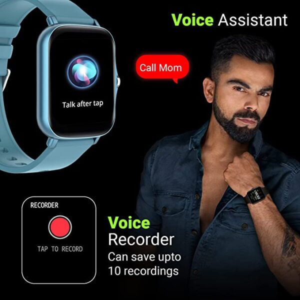 Fire-Boltt Beast Pro Bluetooth Calling 1.69 Smart Watch (Blue) 3
