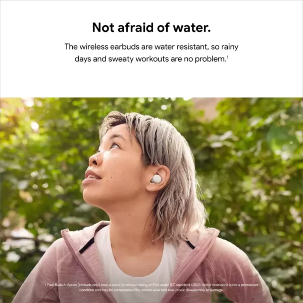 Google Pixel Buds A Series True Wireless Buds (White) 7