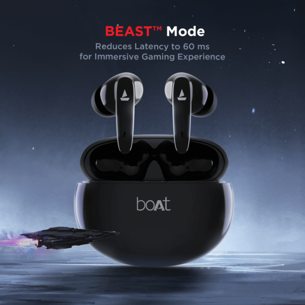 boAt Airdopes 181 in-Ear True Wireless Earbuds (Carbon Black) 3