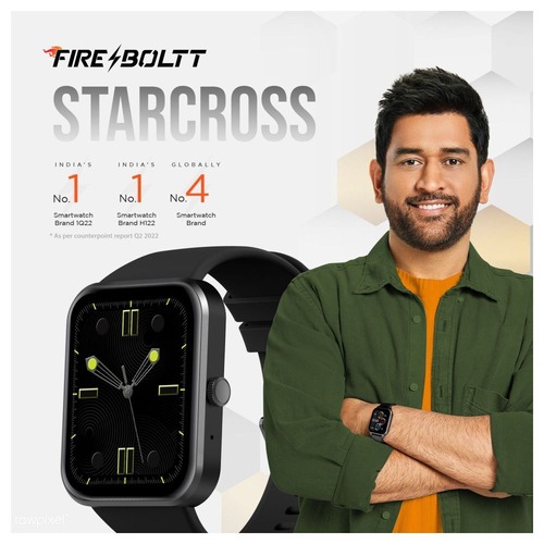 Fire-Boltt Starcross Smart Watch with Bluetooth Calling (Black) 2