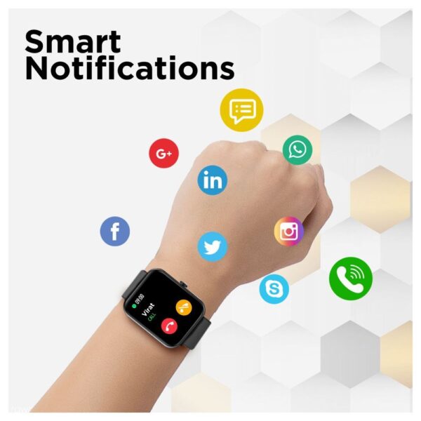 Fire-Boltt Starcross Smart Watch with Bluetooth Calling (Rose Gold) 5