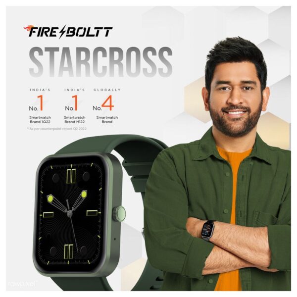 Fire-Boltt Starcross Smart Watch with Bluetooth Calling (Green) 2