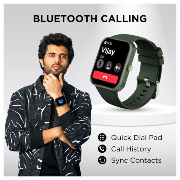 Fire-Boltt Starcross Smart Watch with Bluetooth Calling (Green) 6