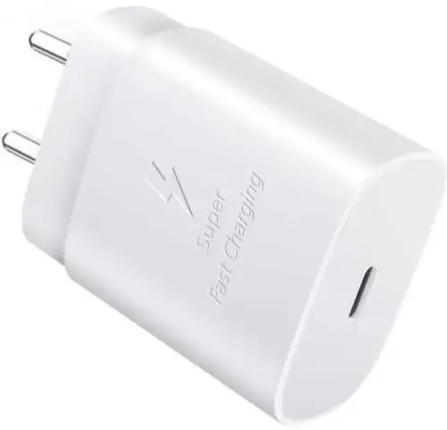 Samsung 25W PD Power Adapter Charger USB-C Cable (White) 1