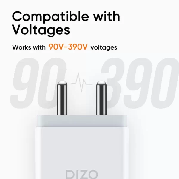 DIZO 10.5W TechLife Power Adapter Pro (White) 4