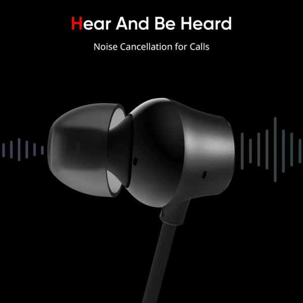 Dizo by realme TechLife Wireless Power DA2125 Neckband (Black) 2