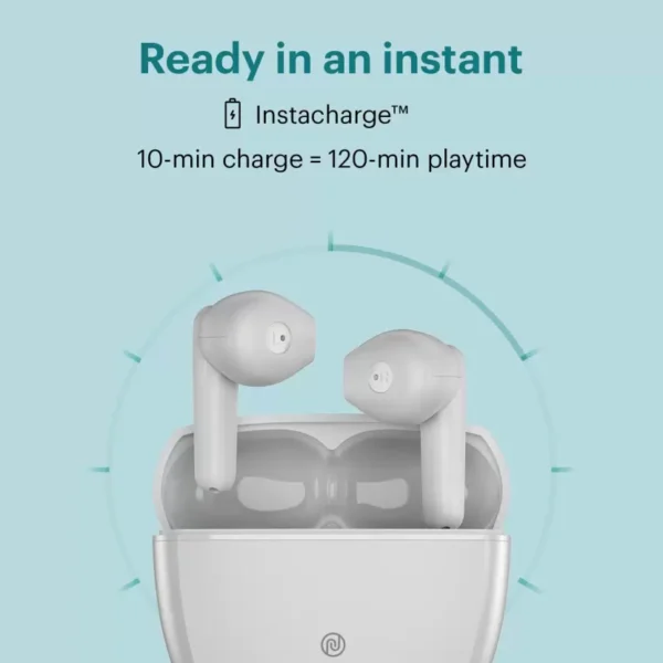 Noise Buds VS202 True Wireless Earbuds (Snow White) 4