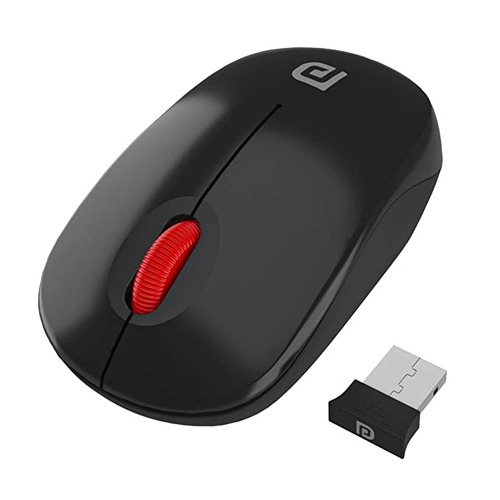 Portronics Toad 12 Wireless Optical Mouse (Black) 1