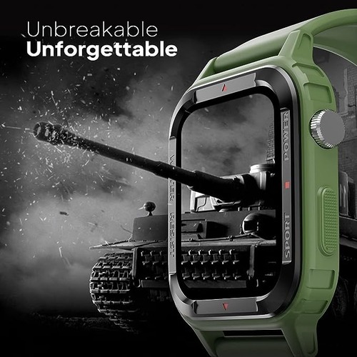 Fire-Boltt Tank 1.85 Bluetooth Calling Smart Watch (Green) 6